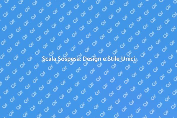 Eleganza della Scala Sospesa in Casa