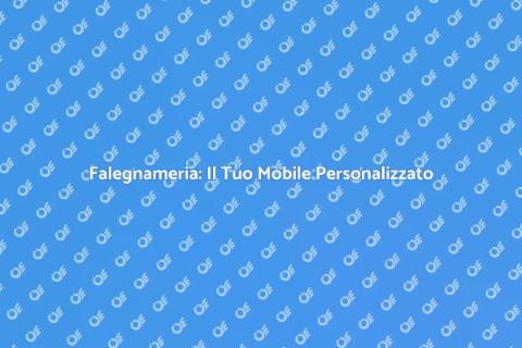 Mobile su Misura in Falegnameria