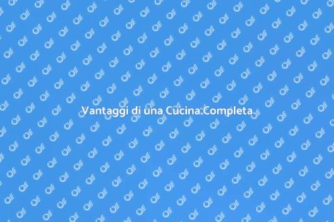 Cucina con Elettrodomestici Inclusi