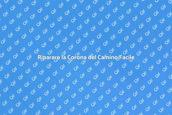 Manutenzione e Riparazione Camino