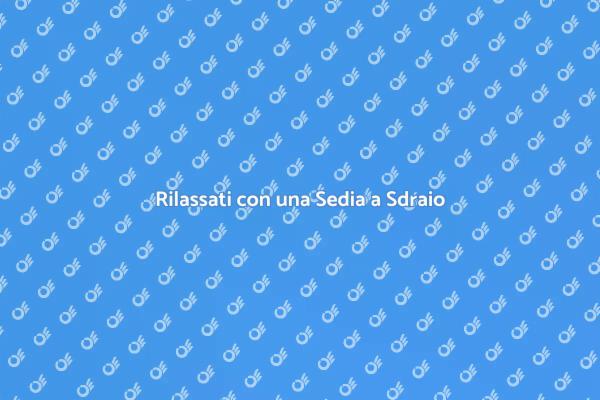 Sedia a Sdraio: Il Tuo Angolo di Relax