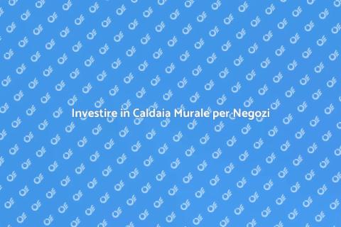 Caldaia Murale per il Tuo Negozio