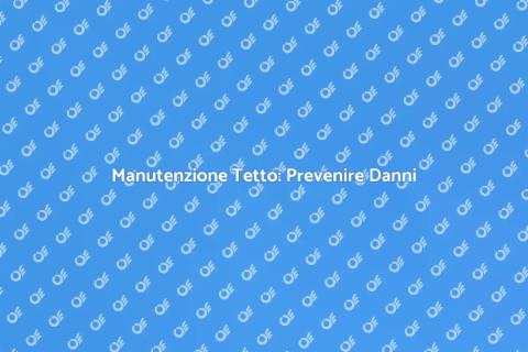 Pulizia del Tetto: Sicurezza e Manutenzione