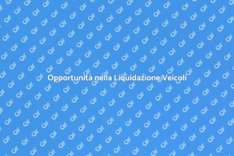 Liquidazione Veicoli Fuori Uso Pratica