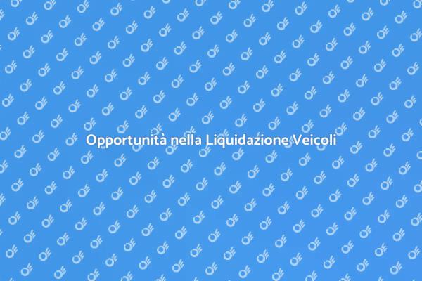Liquidazione Eco-Friendly di Veicoli