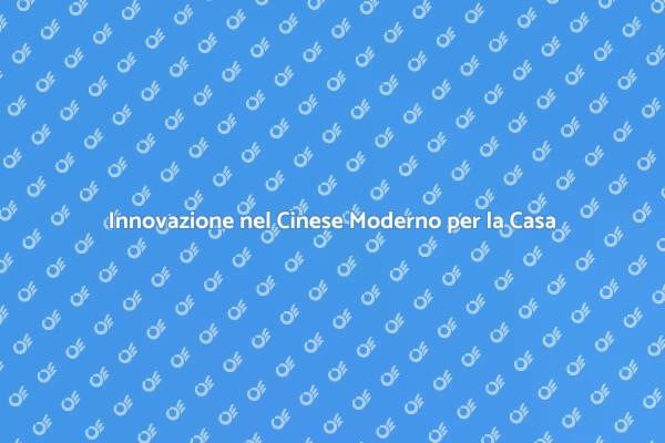 Ristrutturazioni con il Cinese Moderno