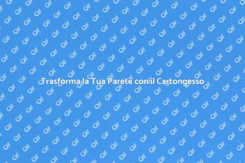Decorare Parete Attrezzata in Cartongesso