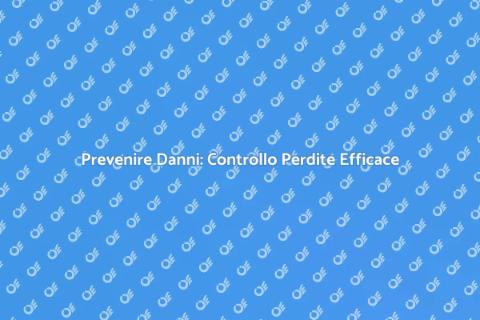 Installare un Sistema di Controllo Perdite