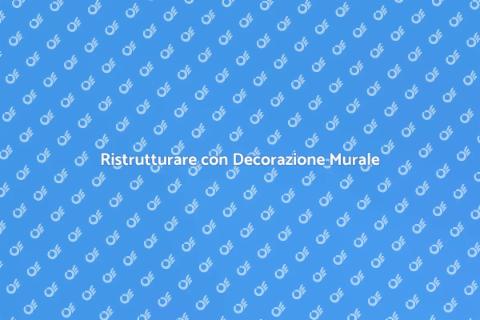 Decorazione Murale in Stile Moderno