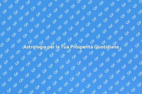 Previsione Astrologica per il Successo