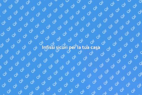 Sostituire infissi non adeguati