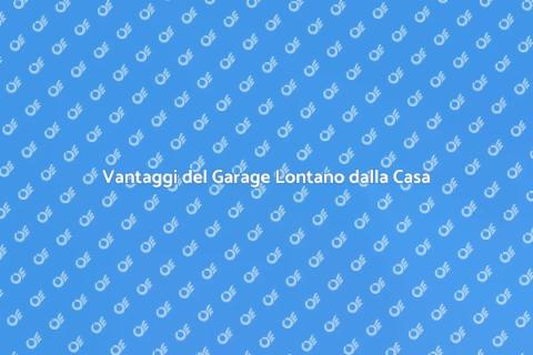 Garage Separato: Vantaggi e Idee