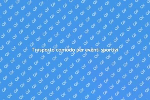 Noleggio bus per eventi sportivi