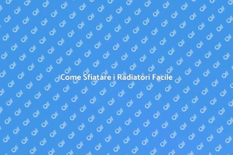 Sfiatare i Radiatori in Casa