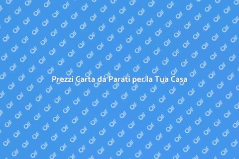 Costo Carta da Parati Professionale