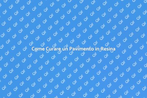 Manutenzione Pavimento in Resina