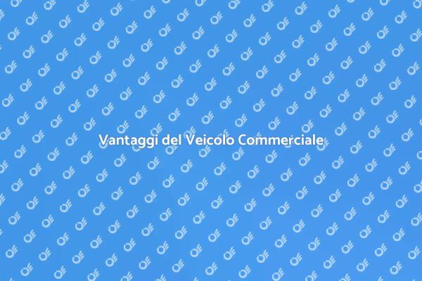 Veicolo Commerciale: Un Must per Professionisti