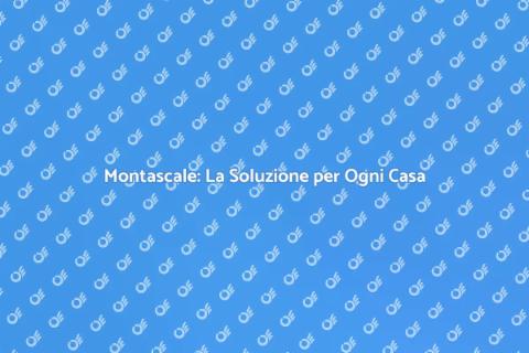 Montascale: Comfort e Accessibilità