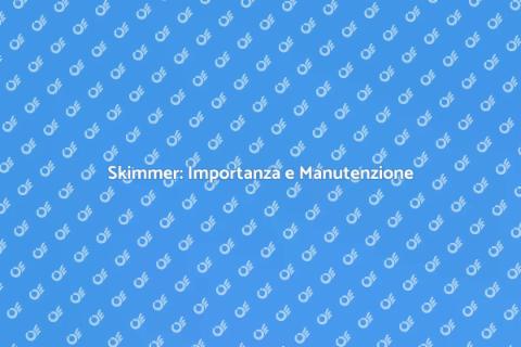 Verifica Skimmer: Manutenzione Piscina