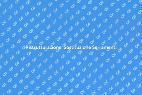 Sostituzione Serramenti Moderni e Design