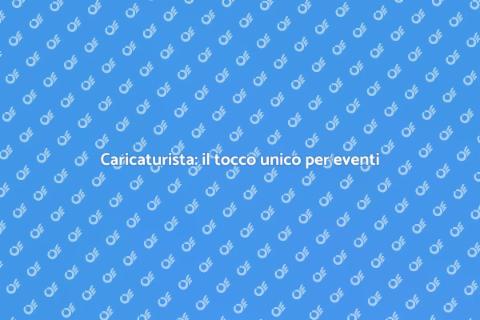Assumere un caricaturista per eventi
