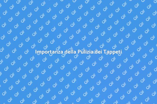 Mantieni Freschi i Tuoi Tappeti in Casa
