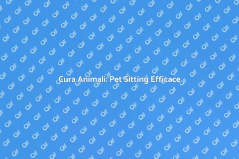 Pet Sitting: Soluzione per le Vacanze