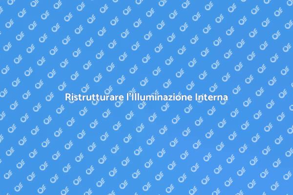 Ristrutturazione: Illumina i Tuoi Spazi
