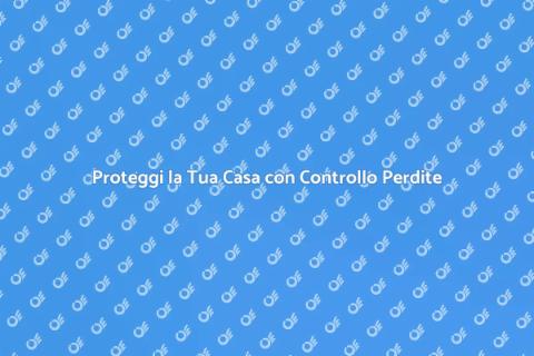 Controllo Perdite per la Tua Casa