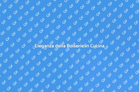 Boiserie in Cucina: Stile e Eleganza