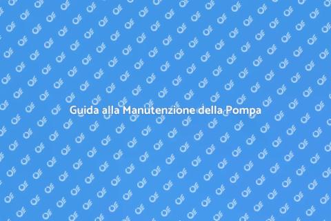 Manutenzione Pompa di Raccolta Essenziale