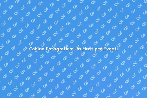 Noleggia la Cabina Fotografica Perfetta