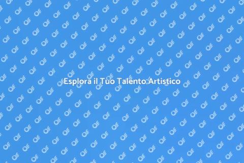 Corso d'Arte: Scopri la Creatività