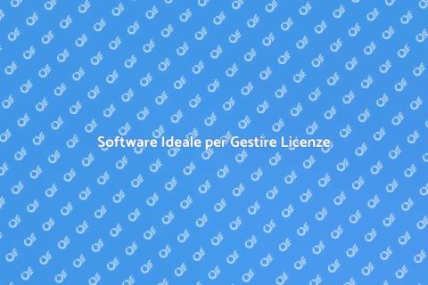 Software Gestione Licenze Efficace