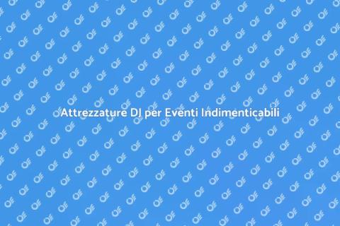 Pacchetto Audiovisivo per DJ