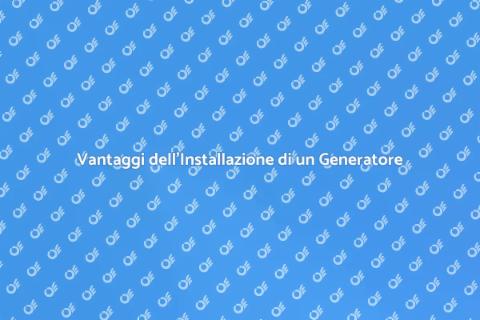 Installare un Generatore Elettrico