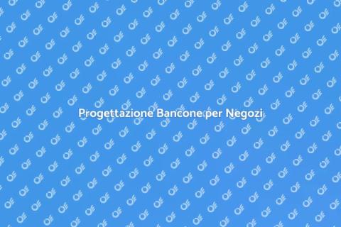 Bancone per Negozio: Design Funzionale