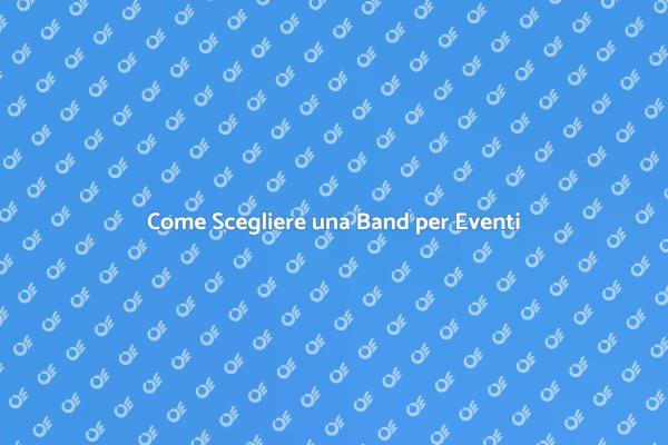 Band Musicali per le Tue Celebrazioni