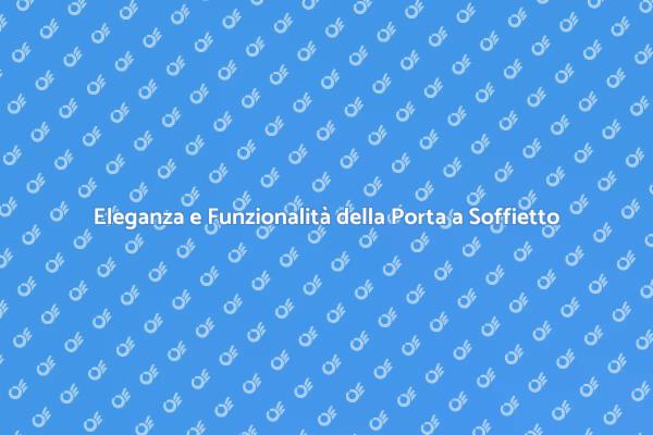 Porta a Soffietto: Design e Funzionalità