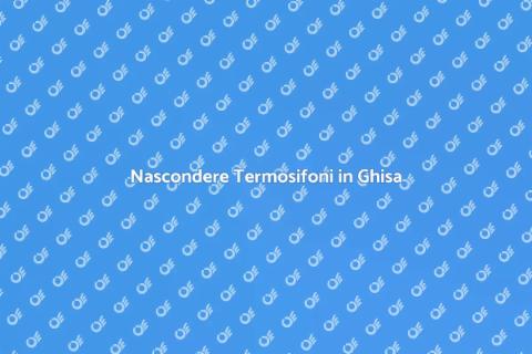 Camuffare Termosifoni in Ghisa