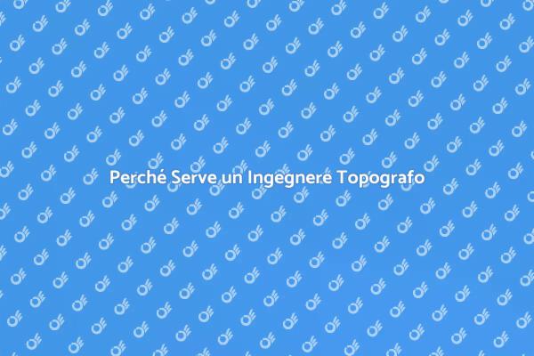 L'Importanza dell'Ingegnere Topografo