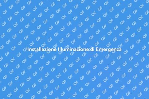 Illuminazione di Emergenza Sicura
