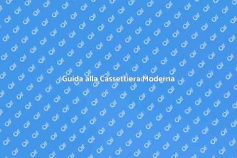 Cassettiera in Stile Moderno: Eleganza