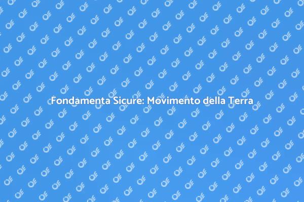 Preparare il Terreno per Costruire