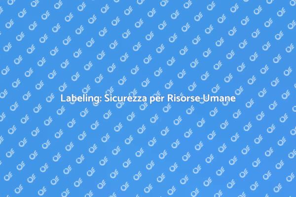 Labeling per la Sicurezza in Azienda