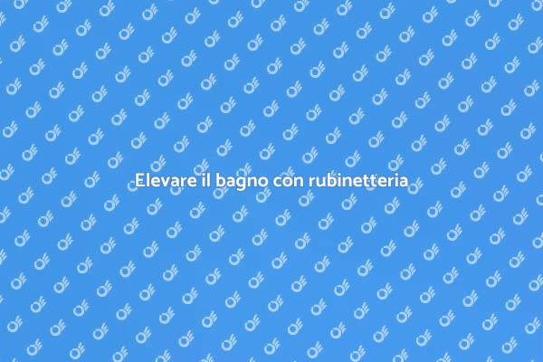 Trasforma il tuo bagno con stile