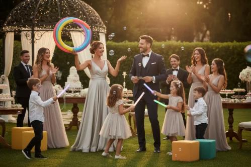 intrattenere matrimoni come animatore
