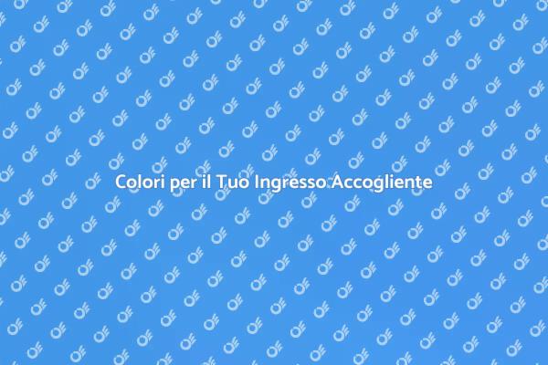 Trasforma il Tuo Ingresso con Stile