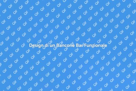 Bancone Bar con Attrezzi da Cocktail