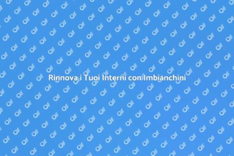 Imbianchini per Interni: Rinnova Casa
